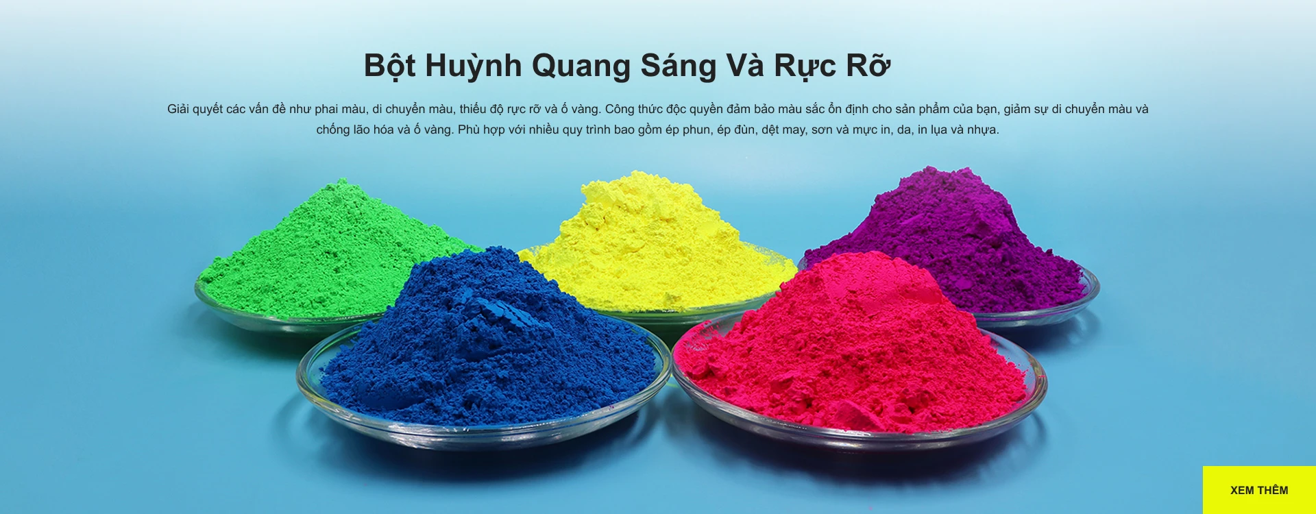Bột Photochromic